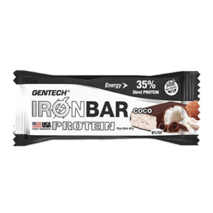 Gentech Iron Bar Barra Proteica Coco 46g