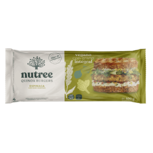 Nutree Medallones de Quinoa Espinaca 400g