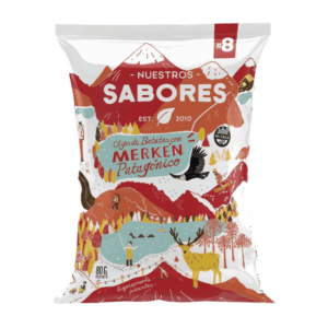 Nuestros Sabores Chips Batata con Merken 80g