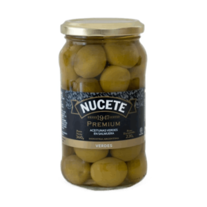 Nucete Premium Aceituna Verde 360g