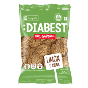 Diabest Limón y Avena 200g