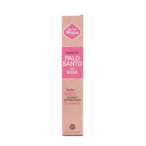 Sagrada Madre Palo Santo con Rosa 8u