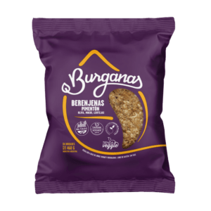 Burganas Berenjena y Pimentón 460g