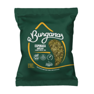 Burganas Espinaca y Arvejas 460g
