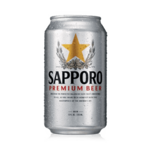Sapporo Cerveza Premium Beer 355ml