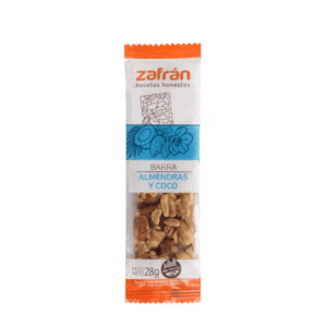 Zafran Barra Almendra y Coco 28g