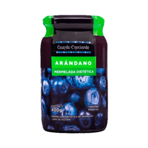 Cuarto Creciente Mermelada Dietética Arándano 390g