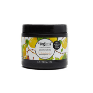 Veganis Exfoliante Corporal Renovacion Profunda Pera Silvestre y Macadamia con Extracto Organico de Oliva 500ml