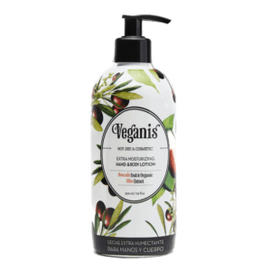 Veganis Leche Corporal Extra Humectante con Palta y Extracto Orgánico de Oliva 500ml