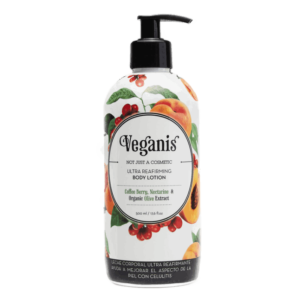 Veganis Leche Corporal Ultrareafirmante con Coffee Berry Nectarine y Extracto Orgánico de Oliva 500ml
