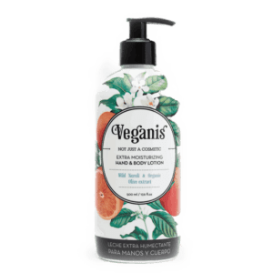 Veganis Leche Para Manos y Cuerpo con Neroli Salvaje y Extracto Orgánico de Oliva 500ml