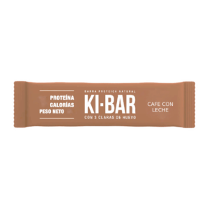 Ki Bar-Barra Proteica Café con Leche de Coco 40g