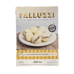 Palluzzi Alfajorcitos de Maizena 200g