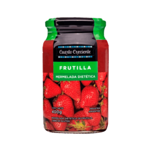 Cuarto Creciente Mermelada Dietética Frutilla 400g