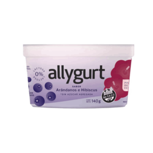 Allygurt Yogurt Arandano e Hibiscus 140g