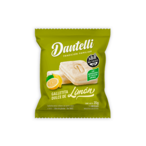 Dantelli Galletita de Dulce de Limon 35g