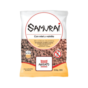 Samurai Cereales con Miel y Vainilla 60g