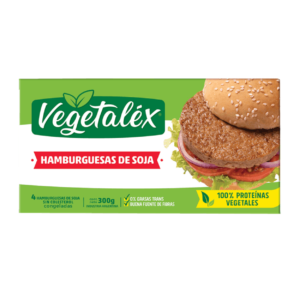 Vegetalex Hamburguesa de Soja 300g