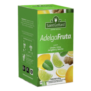 Saint Gottard Adelgafruta Lima Limón Jengibre y Menta 20u