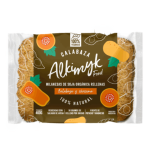 Alkimyk Milanesa de Soja Relleno de Calabaza y Cúrcuma 460g