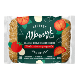 Alkimyk Milanesa de Soja Relleno de Albahaca y Muzzarella 460gveg