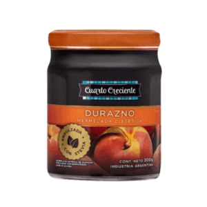 Cuarto Creciente Mermelada Dietética con Stevia Durazno 280g