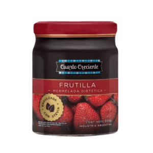 Cuarto Creciente Mermelada Dietética con Stevia Frutilla 280g
