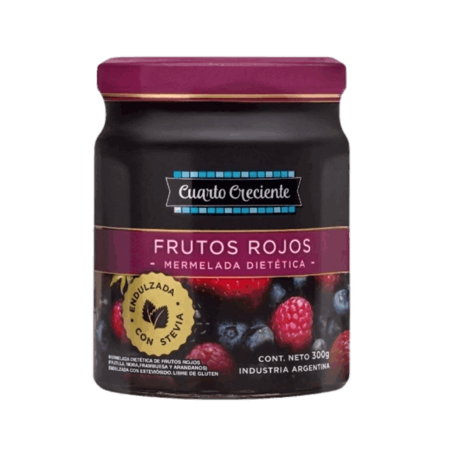 Mermelada de frutos rojos — Cuarto creciente
