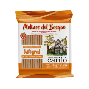 Molinos del Bosque Cariló Tostadas Integral 150g