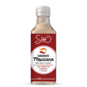 Shio Condimento Mexicano Para Tacos y Fajitas 117g