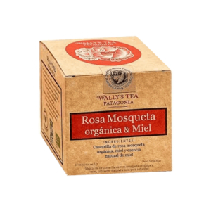 Wallys Tea Rosa Mosqueta Orgánica y Miel 15u
