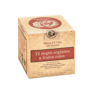 Wallys Tea Te Negro Orgánico y Frutos Rojos 15u