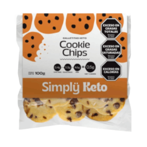 Simply Keto Cookie Chips 100g