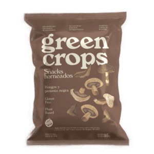 Green Crops Snack Hongos y Pimienta Negra 45g