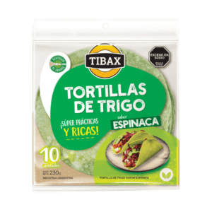 Tibax Tortillas de Espinaca 10u