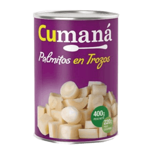 Cumana Palmitos en Trozos 400g