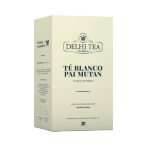 Delhi Tea Saquitos Té Blanco Pai Mutan 20u