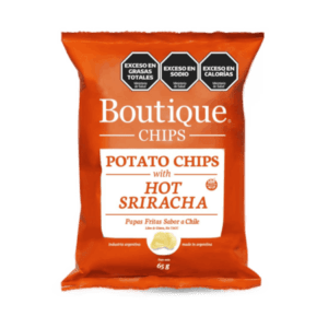 Boutique Chips Hot Sriracha 65g