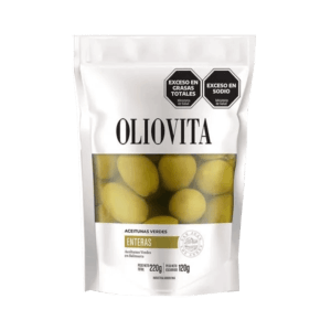 Oliovita Aceitunas Verdes Enteras 220g