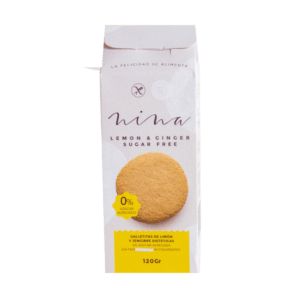 Nina Lemon & Ginger sin Azucar 120g