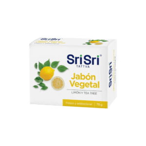 Sri Sri Jabón Vegetal Limon y Tea Tree 75g