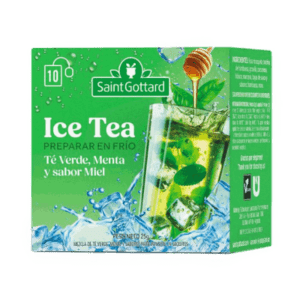 Saint Gottard Ice Tea Te Verde, Menta y Miel 10u
