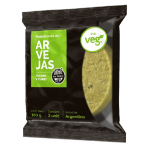 Via Veg Medallones de Arvejas 180g