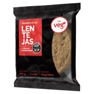 Via Veg Medallones de Lentejas 180g