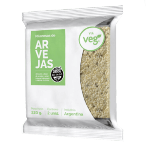 Via Veg Milanesas de Arvejas 220g