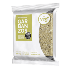 Via Veg Milanesas de Garbanzos 220g
