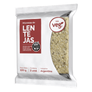 Via Veg Milanesas de Lentejas 220g