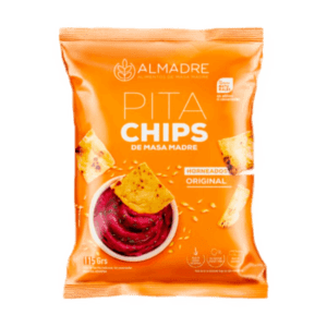Almadre Pita Chips de Masa Madre Original 115g