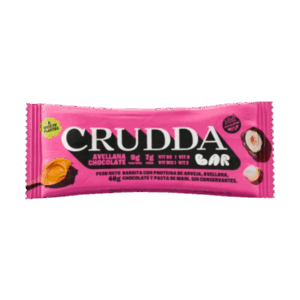 Crudda Barra Avellana Chocolate 40g