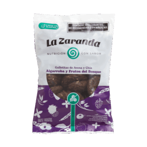La Zaranda Galletitas sin Azúcar Algarroba y Frutos del Bosque 200g